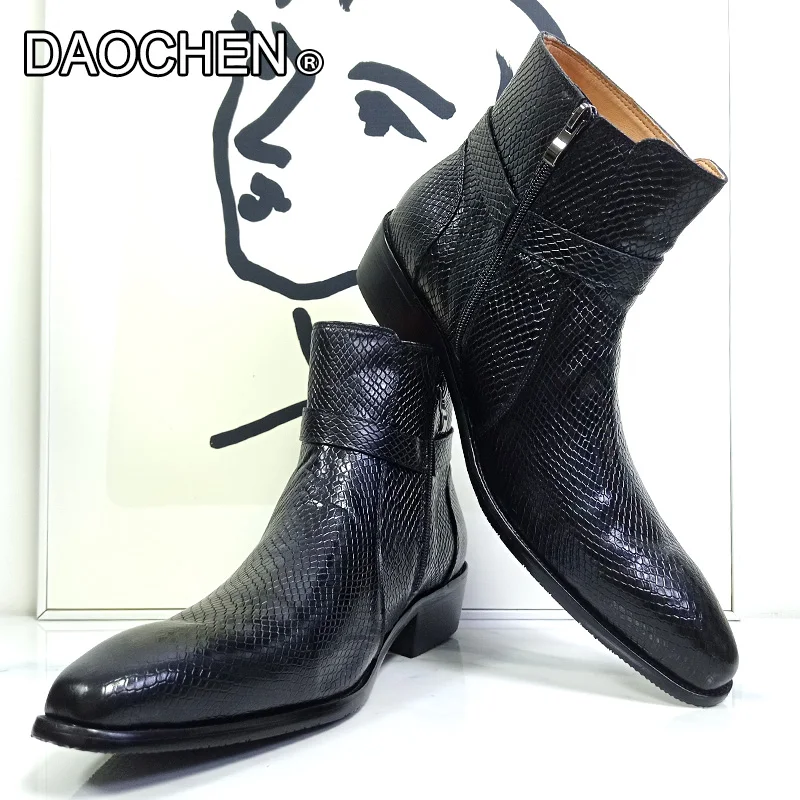 zipper chelsea boots