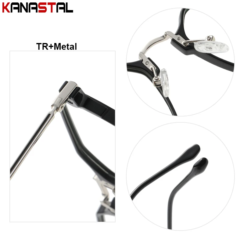 Очки для чтения мужчин и женщин оптические линзы с близорукостью блокирующие