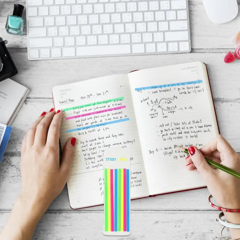 Рисунок 4 - Полоски-хайлайтеры для книг