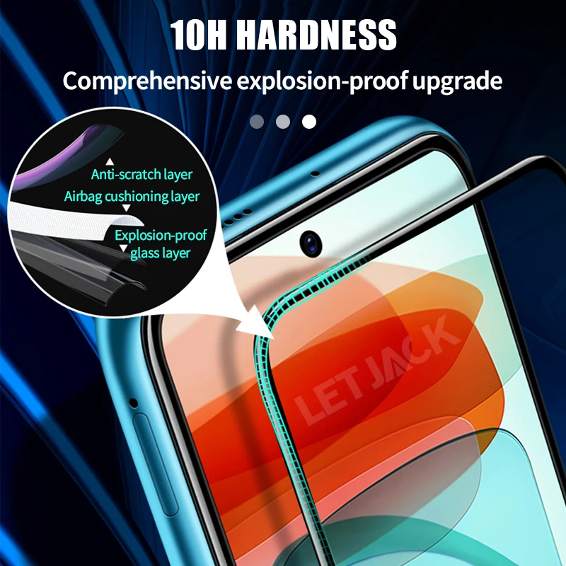 Защитное стекло для Xiaomi Redmi Note 11 10 10s 9s 9 8 7 Pro пленка экрана закаленное 9T 9C 9A 1-3 шт. |