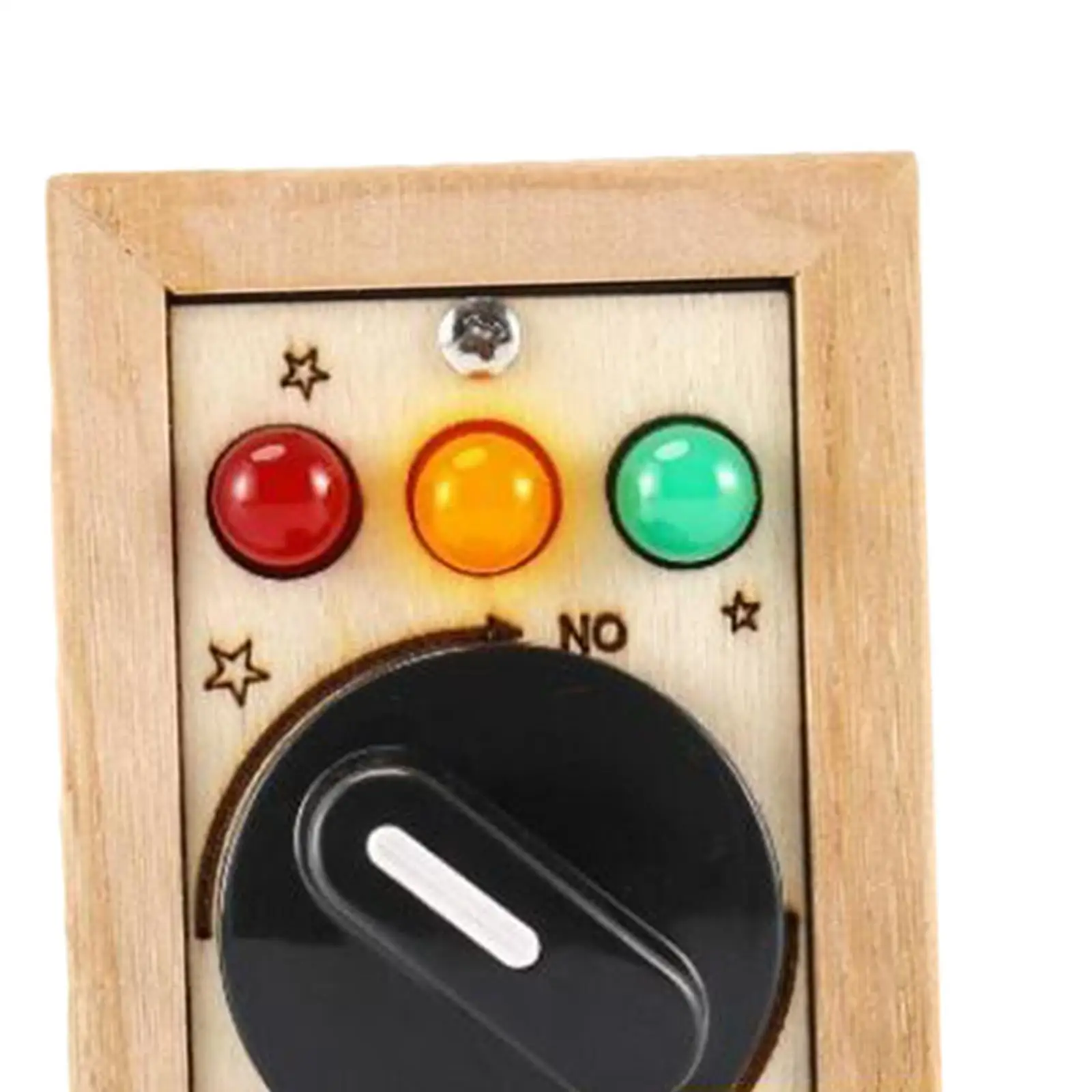 

Деревянные сенсорные кнопка на плате переключатель дошкольного обучения светодиодный Монтессори занятая доска для детей дошкольного возраста подарки на день рождения