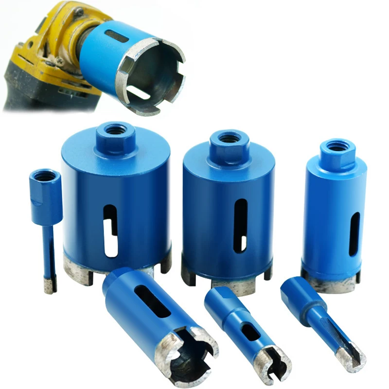 

1pc 6-75mm Diamond Drill Cutter Saw Core Drill Bit M10 Angle Grinder Hole Opener For Marble Granite Brick Ceramic Tile Concrete