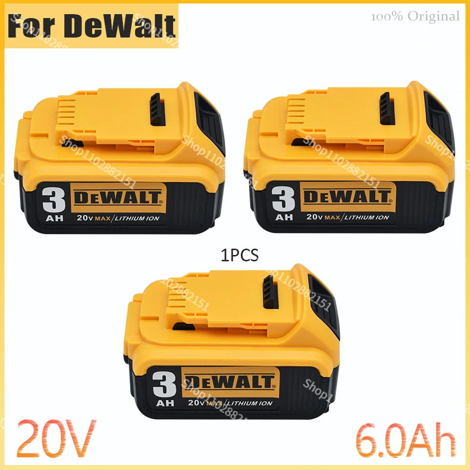 

3.0AH Dewalt 3000mAh 20V power tool battery for Dewalt DCB180 DCB181 DCB182 DCB201 DCB200 MAX power 18650 battery