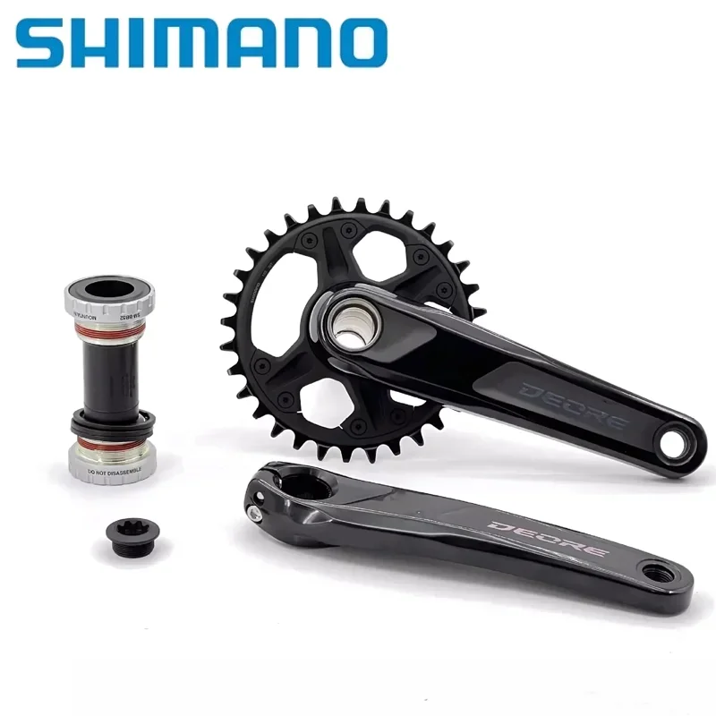 SHIMANO DEORE FC M6100 170 мм 175 32T Шатуны 1X12S MTB Велосипед 12-скоростной шатун Звездочка