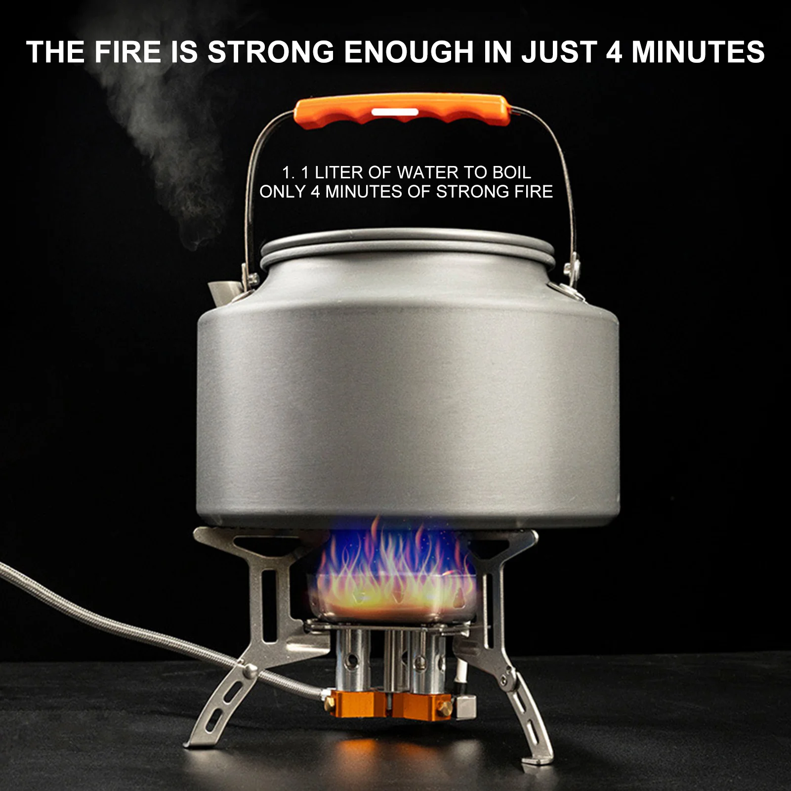 Мини-горелка 3500 Вт пьезозажигание рюкзак для кемпинга печи портативный легкий