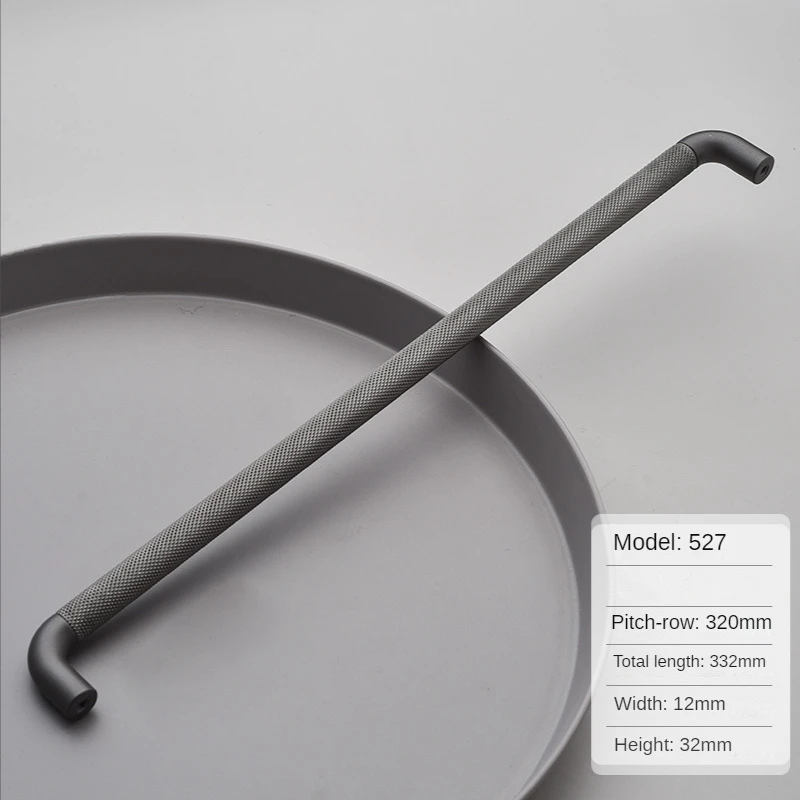 Американский промышленный стиль, кухонный ящик, ручки с накаткой, ручки для мебели, европейский шкаф, дверная ручка для обувного шкафа