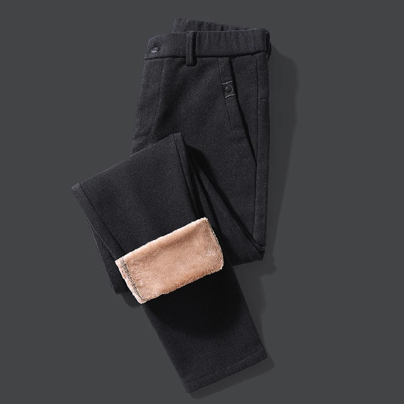 

Брюки мужские зимние из шерсти, с бархатной подкладкой, L3