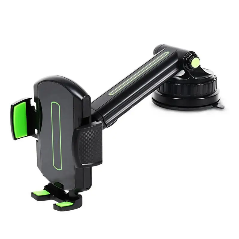 

Adjustable Arm Suction Cup Phone Holder Car Phone Holder Mount Windshield Dashboard Air Vent With Strong Sticky Glue-filled