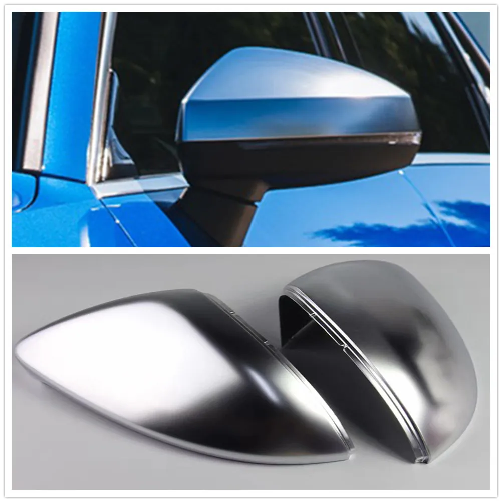 

Чехол для зеркала Audi A3 2013 UP 8V, Матовый алюминиевый сплав, автомобильная внешняя дверь, окно, боковое крыло, задний вид, задняя крышка
