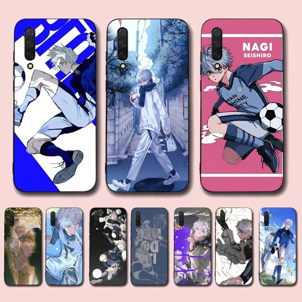 Nagi Seishiro Genius - Blue Lock Phone Case For Xiaomi Mi 5X 8 9 10 11 12 Lite Pro 10T PocoX3pro PocoM3 Note