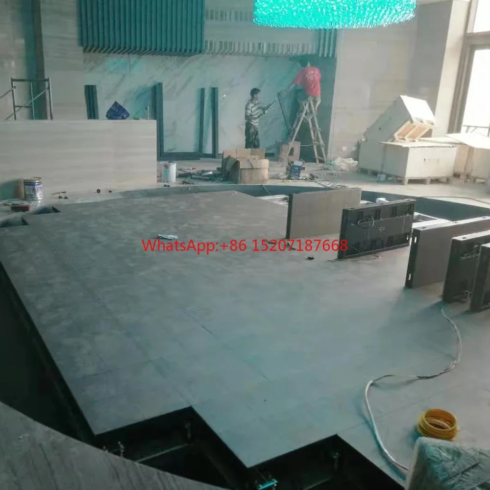 3d-дисплей модель P3.91/P4.81/P6.25 гибкий экран высокой четкости для использования в