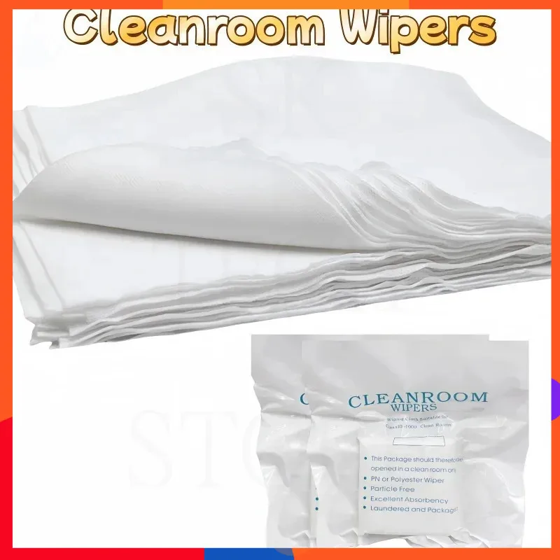 

100 шт./лот, антистатическая пылезащитная ткань, чистящая комната, стеклоочиститель, беспыльный чистящий инструмент для ЖК-дисплея, прецизионный ремонт инструментов