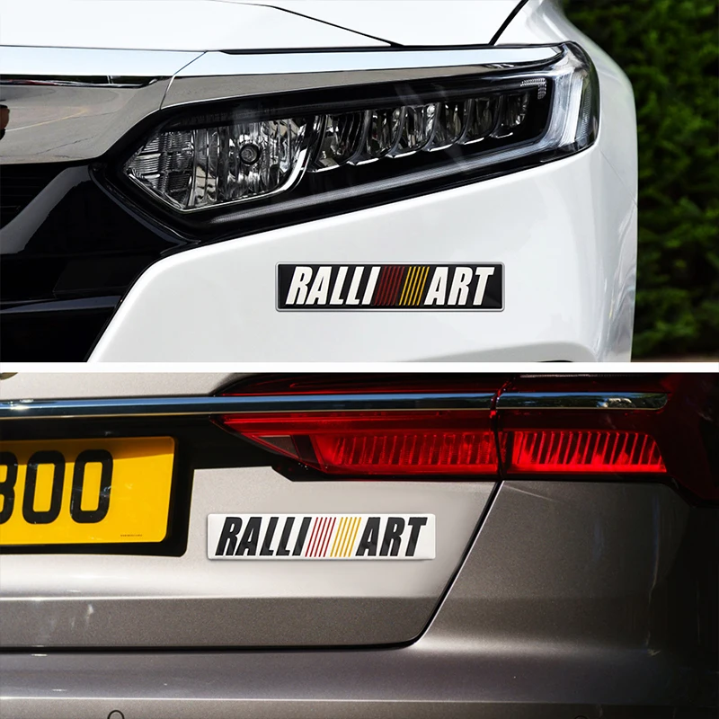 

Логотип RALLIART, значок, автомобильная алюминиевая наклейка, гоночный Спорт, корпус, багажник, Декор, наклейки для Mitsubishi Asx Lancer Pajero 4 Outlander l200