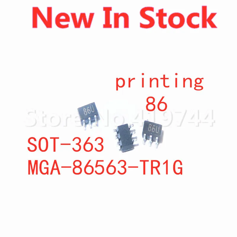 

10PCS/LOT MGA-86563-TR1G MGA-86563 MGA86563 MARKING 86 SOT-363 SMD RF Amplifier IC In Stock NEW original IC