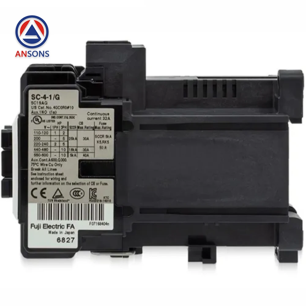 Фото SC-4-1/G DC24V DC48V DC110V AC110V DC220V Контактор лифта Fuji Электрик ответов Запасные части для лифта №3
