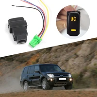 car accessories for lancer dc12v for mitsubishi 4 wires 5pin on off button car fog lights switch