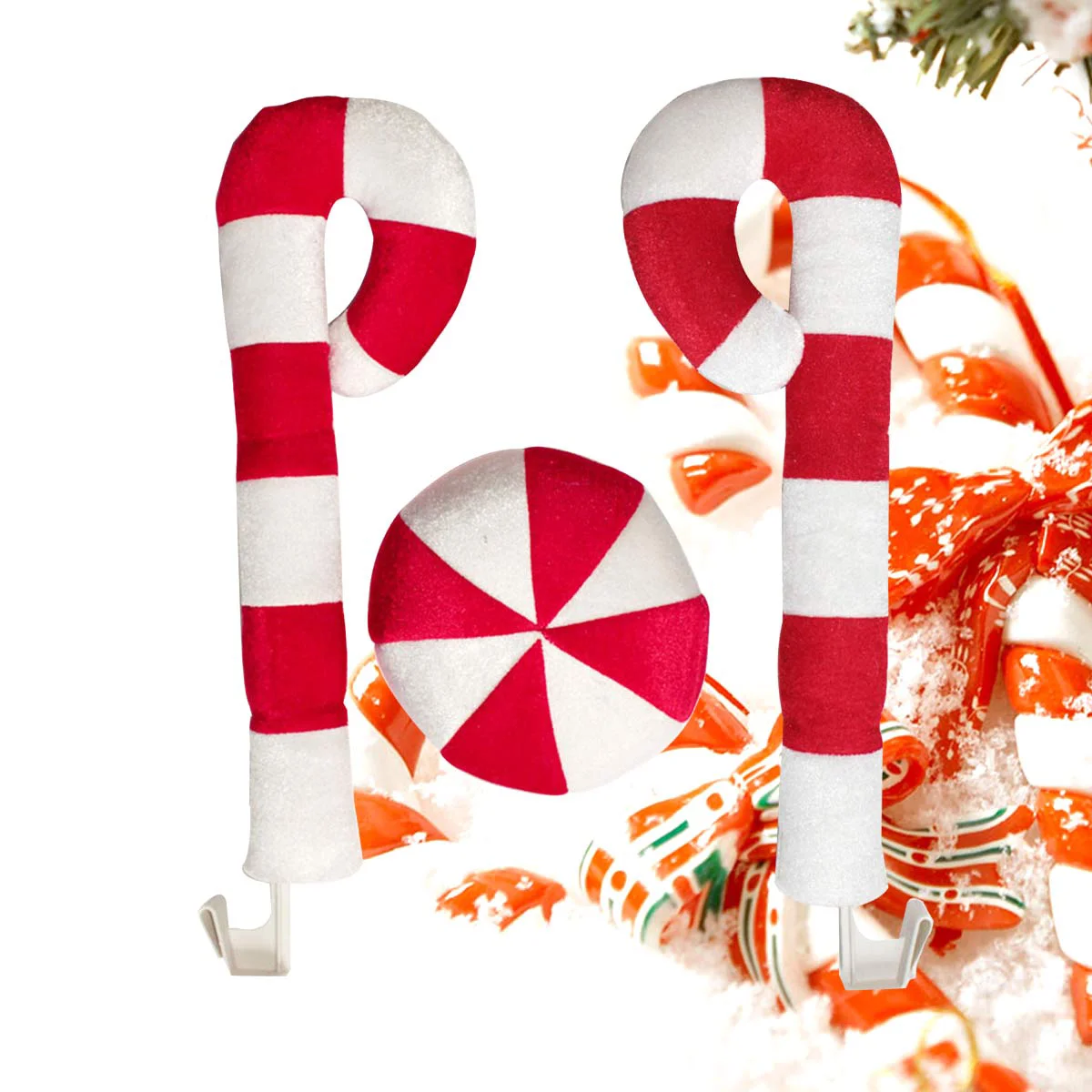 

1 Set Car Antlers with Nose Funny Fashionable Car Decorations Kit for Christmas Festival Holiday