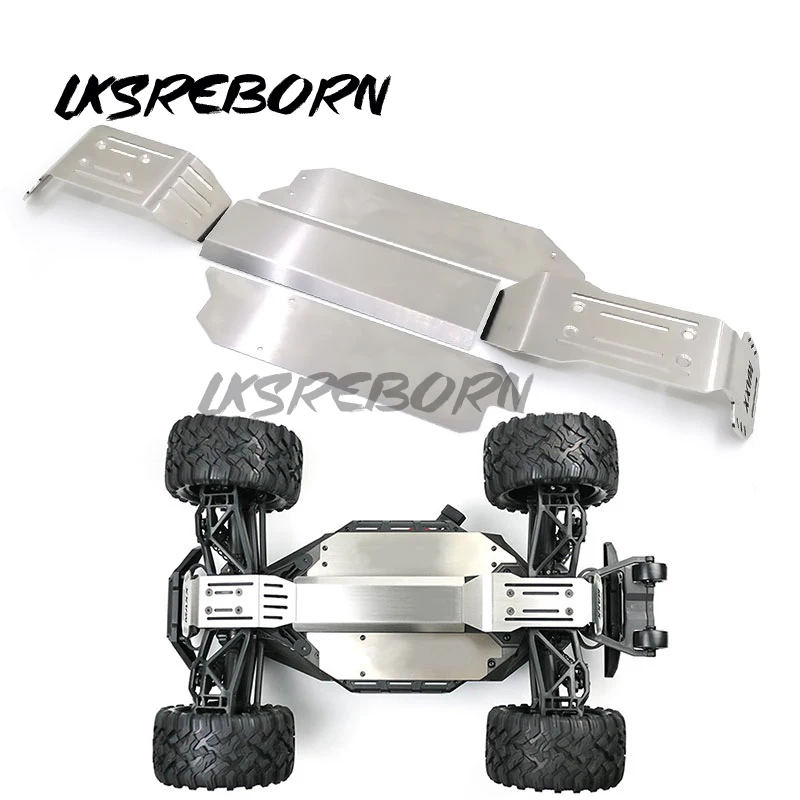 

1set 1/10 Maxx Bumper Chassis Armor Protection Skid Plate For 89076-4 Option Upgrade