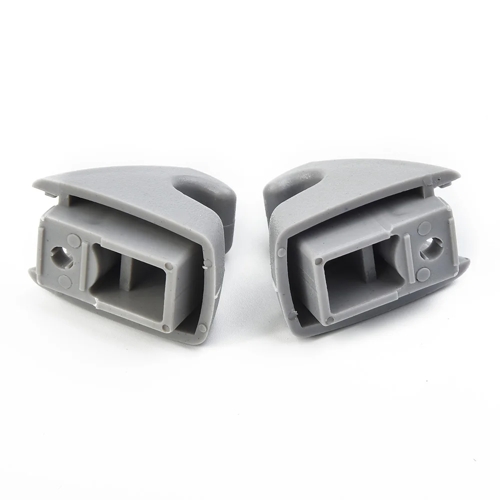 

2Pcs Durable Car Sun Visor Retainer Interior Accessory For Cruze Sonic Spark 95994975 Gray Front Sunshade Support Clip Retainer