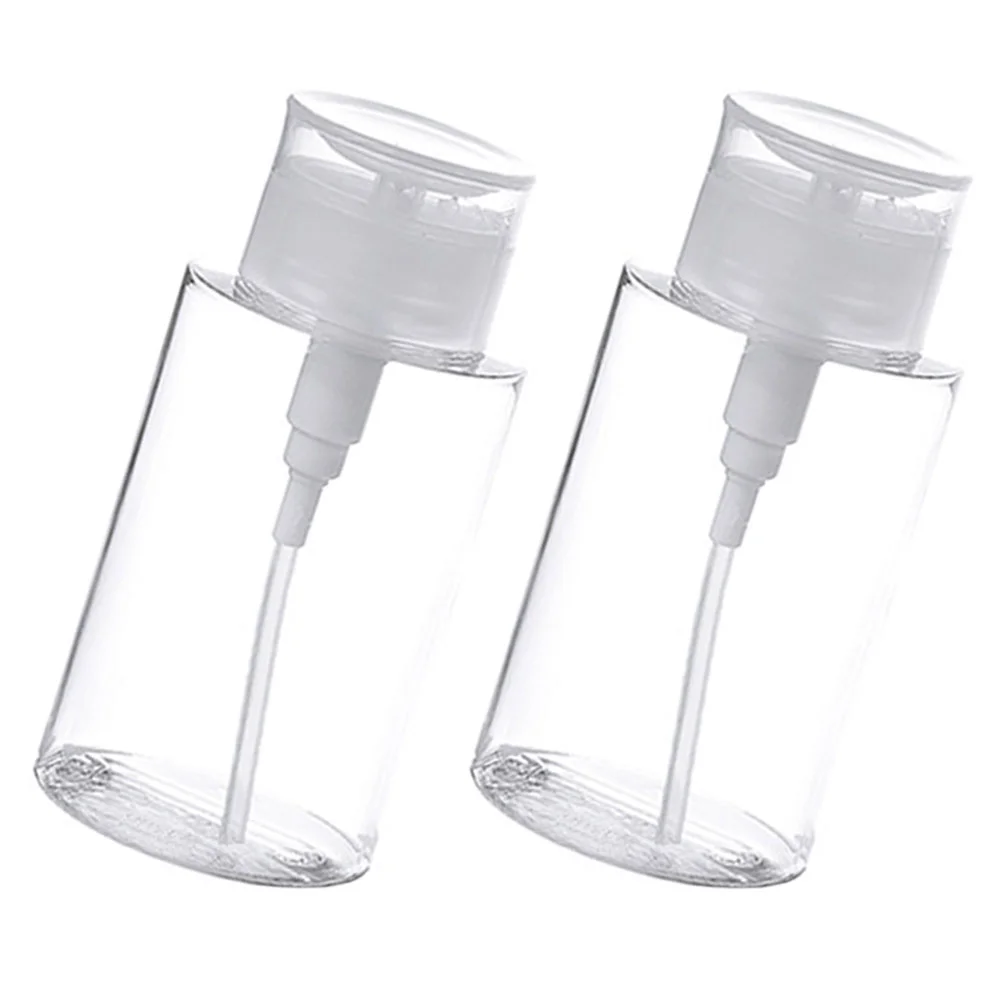 

2 Pcs Bottled Travel Mini Plastic Containers Small Bottles Liquids Clean Dispenser