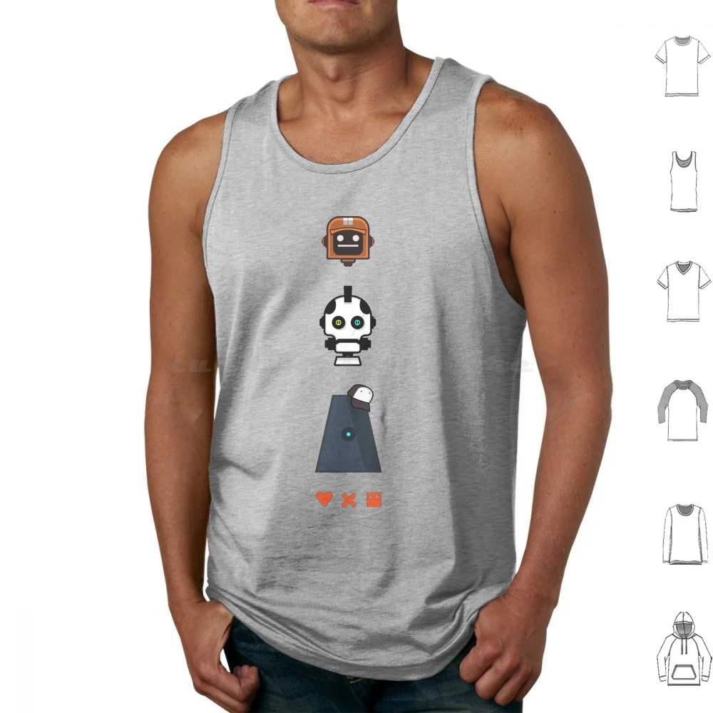 

Love Death Robots Tank Tops Vest Sleeveless Love Death Robots Scifi Cartoon Animation Netflix Comedy Science Fiction Fantasy