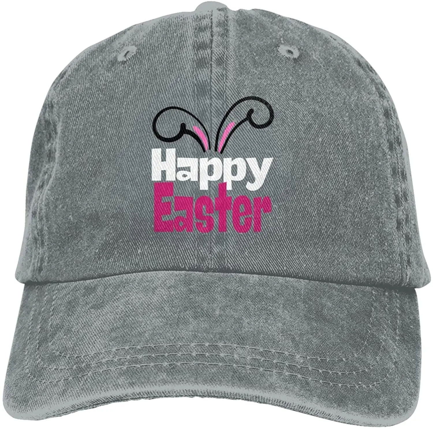 

Cowboy Baseball Caps 90s Happy Easter Hats for Women Baseball Cap Cotton Washed Traveling Caps Hats for Men Women