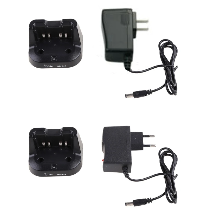

2 Way Radio Rapid Quick Charger BC213 for ICOM Radio A16 for V88 BP-279 BC-280 Li-ion Battery F 1000 F1000D F2000 F2000D