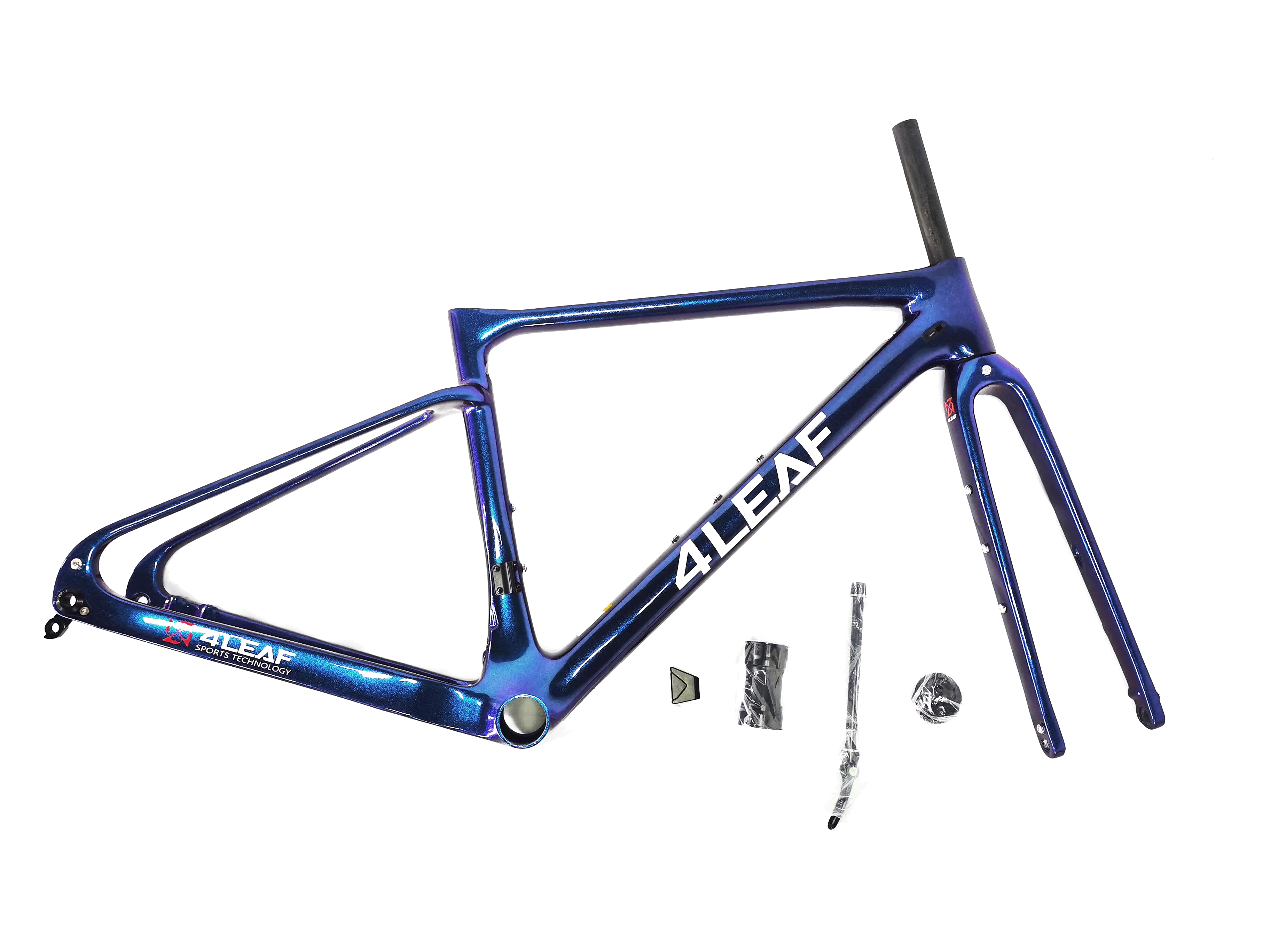 Гравийный велосипед 700C Hardtail из карбона, карбоновый материал, 22-скоростная система, шины 700x45C, гидравлические тормоза (art.: 3920db2fb8446) - 3920db2fb8446