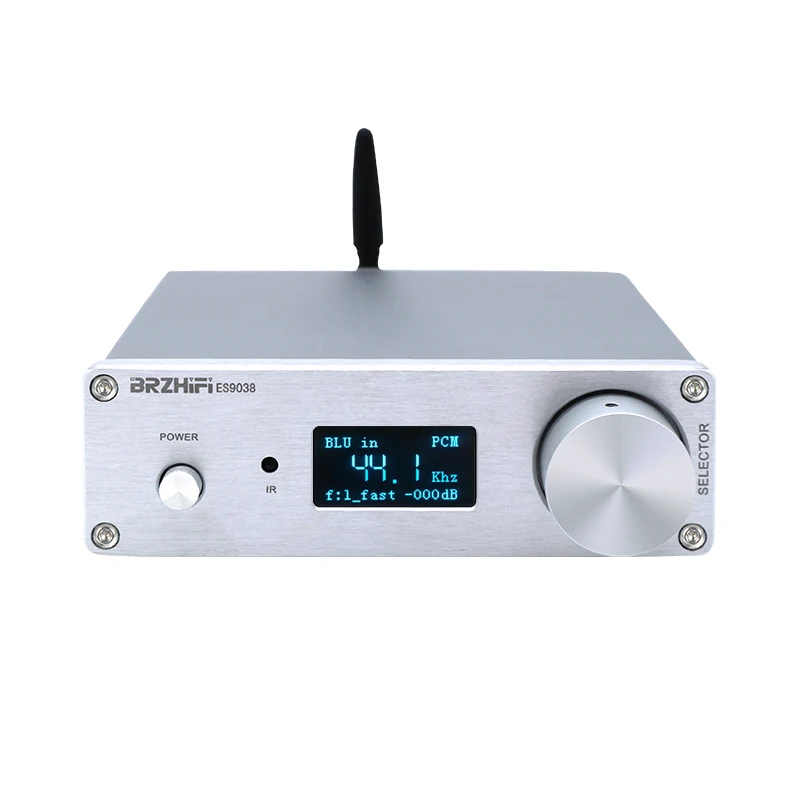 

Fever-grade Decoder Dual-core ES9038 Hardware Decoding DSD512 HIFI Audio Equipment Wireless Bluetooth 5.0 with Amp LDAC APTX