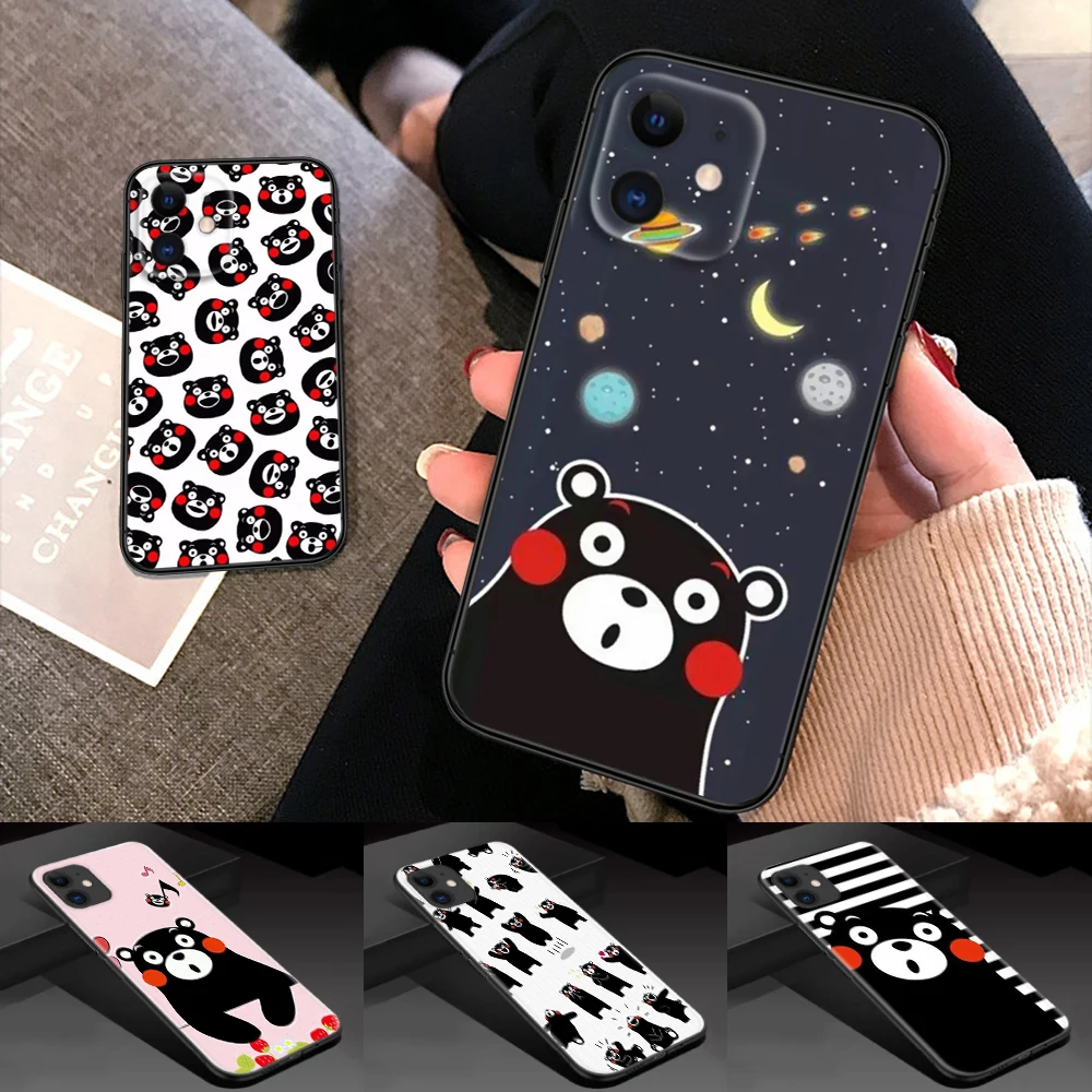 Мягкий силиконовый чехол 87U с рисунком медведя Кумамото для Samsung S9 Plus S10 S10E S20 Fe Lite