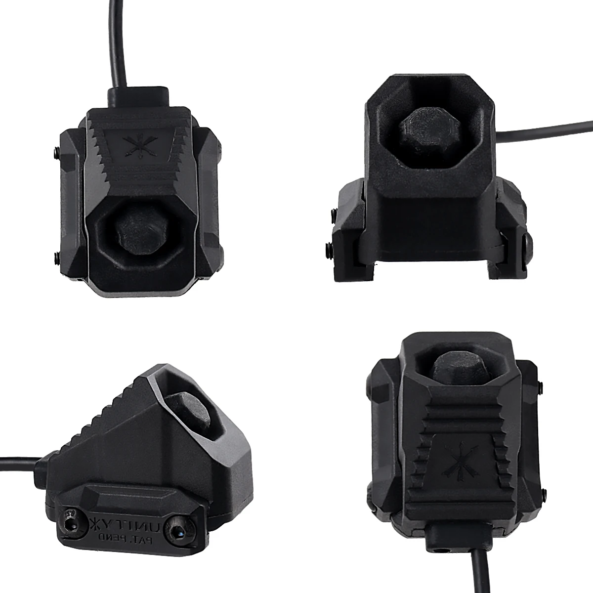 Фото Кнопка дистанционного управления AXON UNITY Switch для SureFire M300 M600 2.5 3.5 SF, крепление на кран-крепление 20 мм, совместимость с NGAL PEQ OGL Laser, нейлон №1
