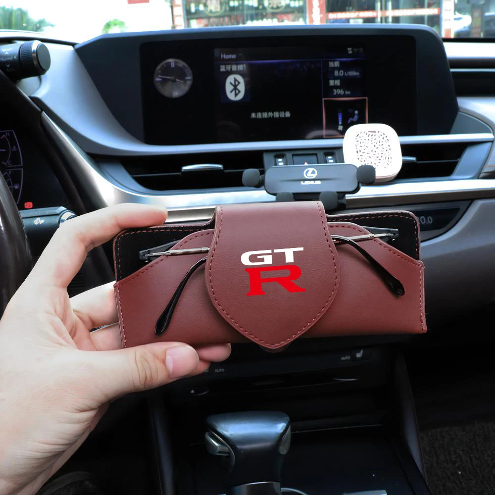 Автомобильный держатель для солнцезащитных очков с зажимом Nissan X-trail GTR Nismo Qashqai