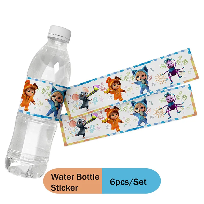 Disney Дэйв и ава сделай сам день рождения одноразовая фотография ткань этикетка