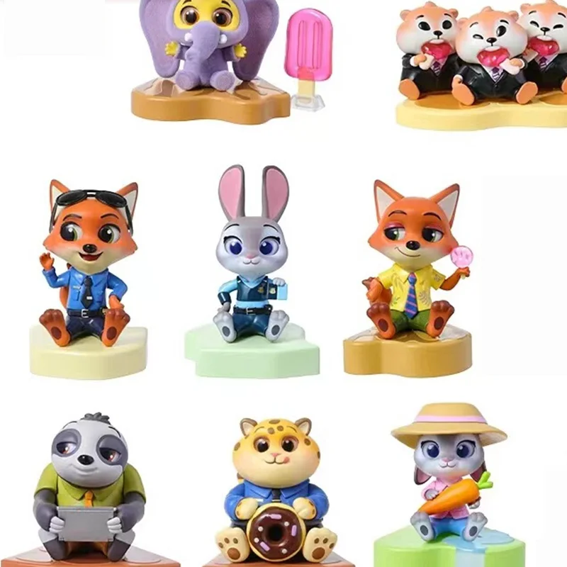 Серия Miniso Сумасшедшие Животные Слепая Коробка Сидящий Художественный Домашний