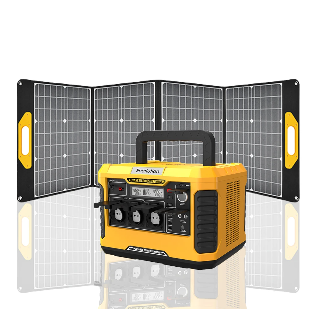 Горячая распродажа 24 в 1500 Вт 1000 солнечное зарядное устройство портативная