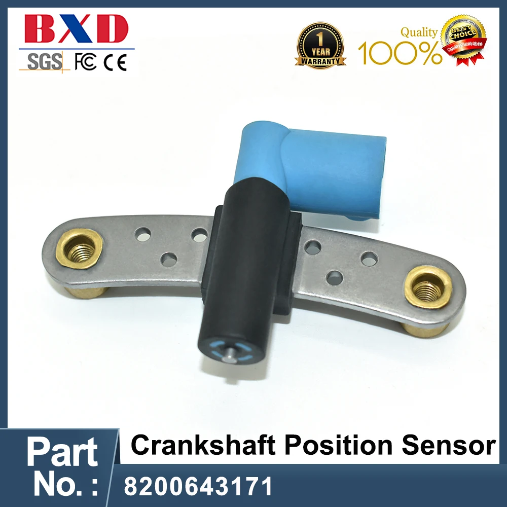 

8200643171 Crankshaft Position Sensor Fits For RENAULT AVANTIME CLIO I II III IV ESPACE EXPRESS EXTRA LOGAN 1.2 1.4 1.5 1.6 2.0