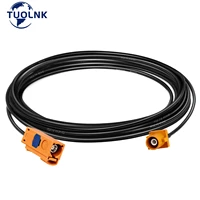 fakra m cable rg174 fakra m male to female coaxial cable car radio antenna extension cable radio pigtail cable 15cm 20cm 5m 8m