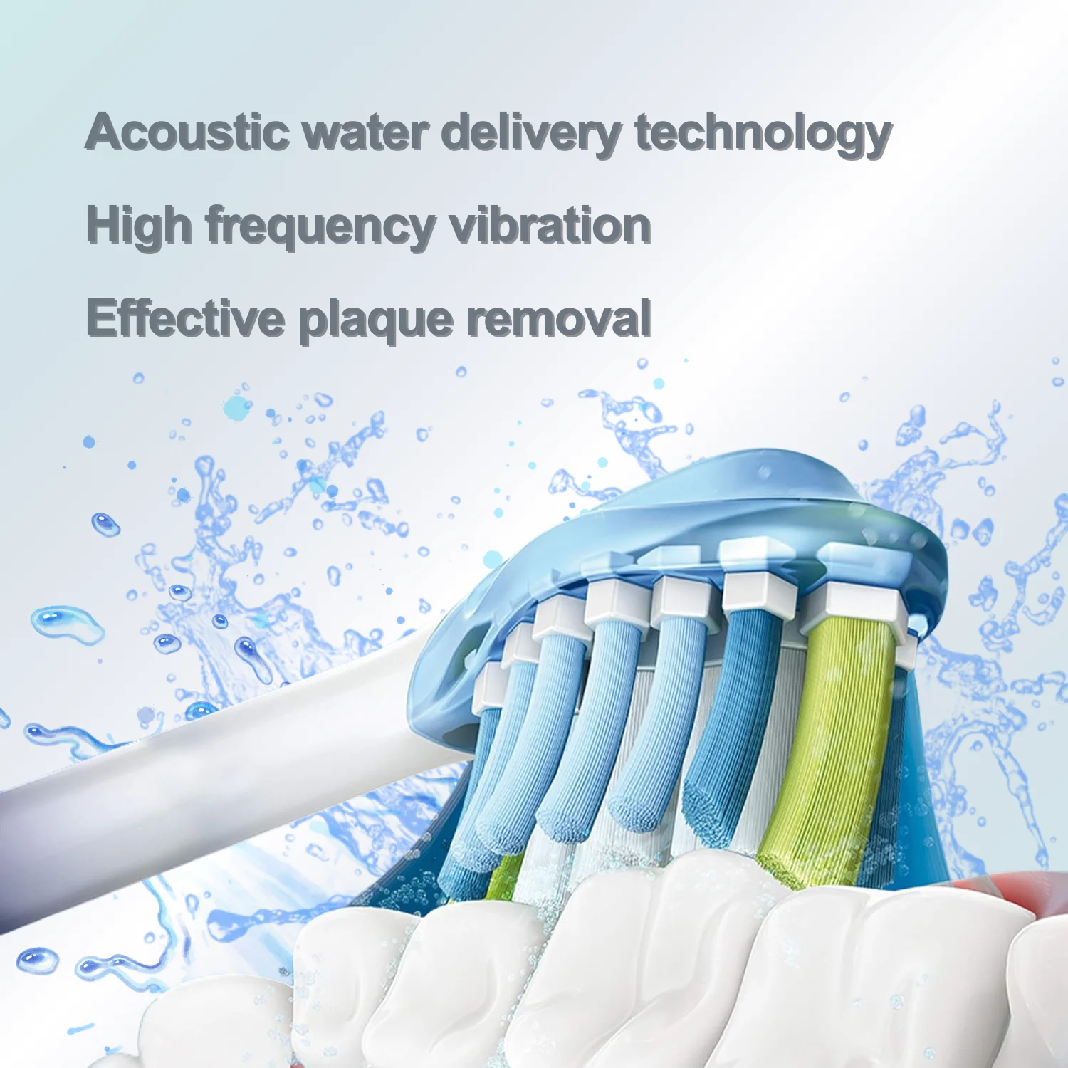 Электрическая зубная щетка Philips Sonicare серии 5100 HX6857 встроенный датчик давления 3