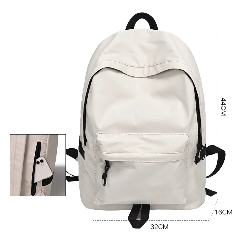 

Pink Red Black Women Men Laptop Computer Backpack Anti-theft Waterproof Leisure Backpack Travel Bag Student Simple Schoolbag