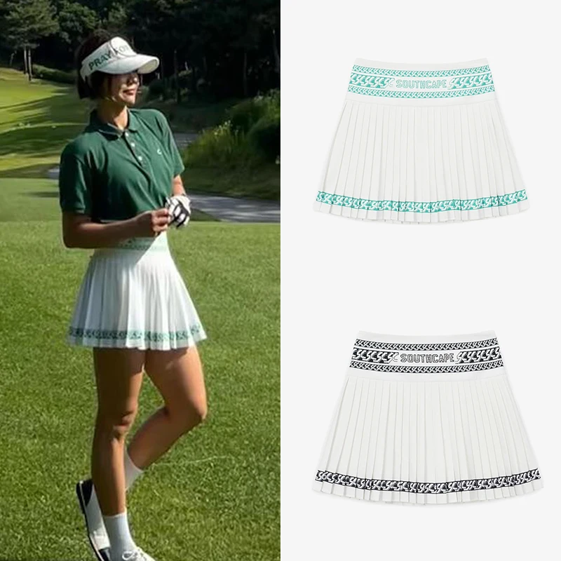

Fashion Ladies Golf Skirts 2023 Summer Pleated Skirts High-quality Printing Short Skirts WOMEN Sports Skorts W822190