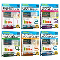 6 booksset singapores vocabulary of sap learning vocabulary 1 6st grade english books for 8 12 years homework educational