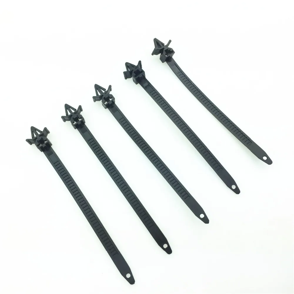 

STARPAD Auto Accessories Cable tie with plug tip fixed body harness Automotive wiring harness with buckle strap 8x150MM 20pcs