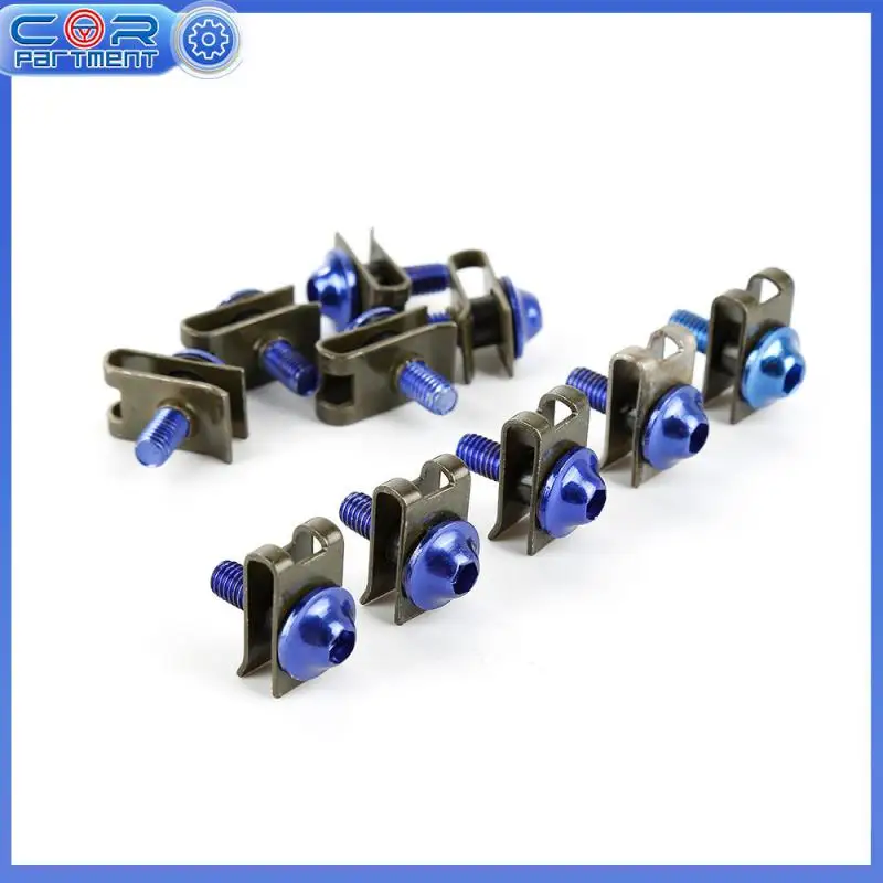 

Прочные автомобильные винты в корпусе, портативные универсальные алюминиевые болты, крепежные зажимы, Аксессуары для автомобилей и мотоциклов, винтовые Пружинные гайки