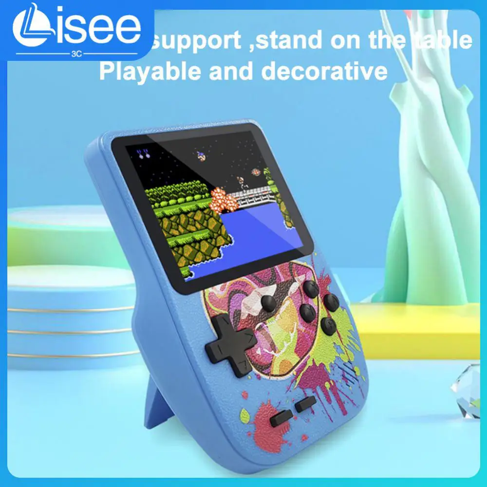 

Mini Dual-handle Sparring Handheld Game Player 3.5-inch Video Game Console Large-screen Gamepad Game Player 1pc Stand-up