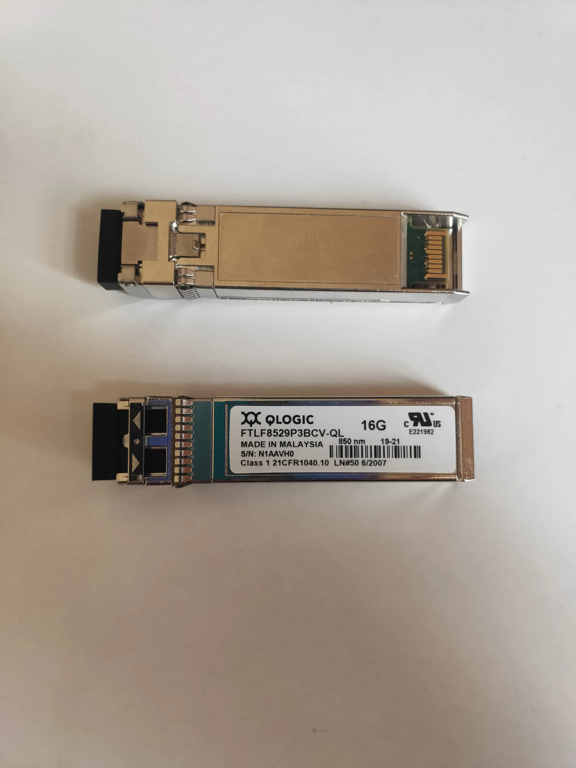 Qlogic FTLF8529P3BCV-QL/16G 850nm SW SFP+/Used for qle2670 qle2672 qle2690 qle2692  hba card module/qlogic 16g sfp qle