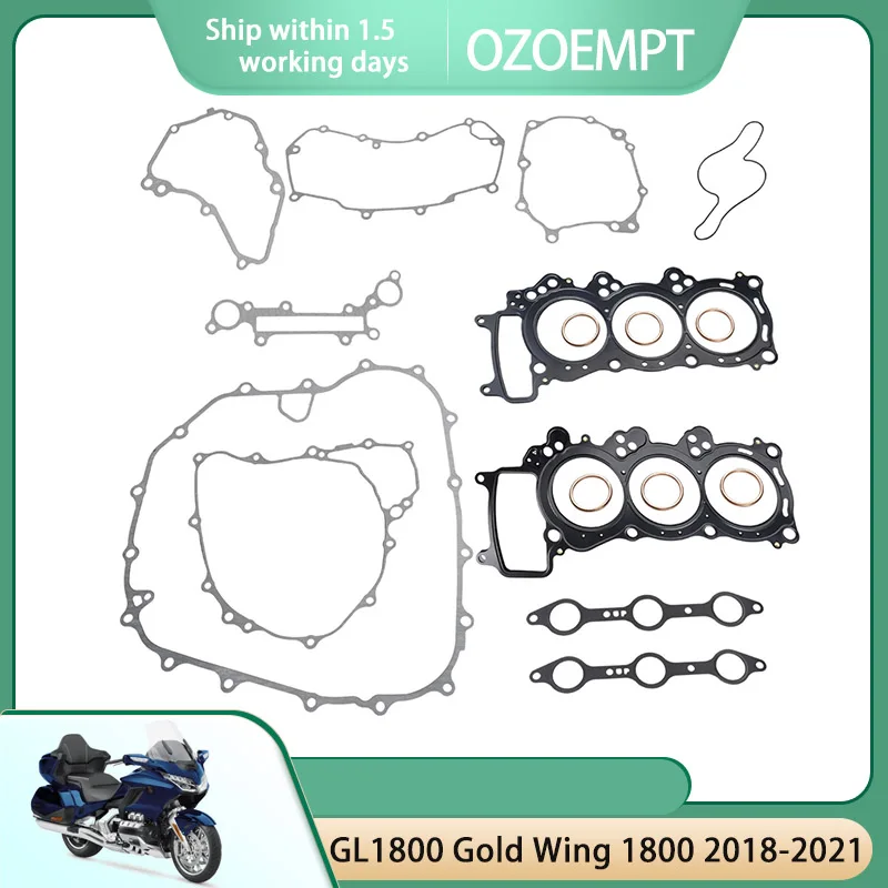 Ремонтная прокладка для цилиндра двигателя OZOEMPT подходит GL1800 Gold Wing 1800 2018-2021 2019 2020