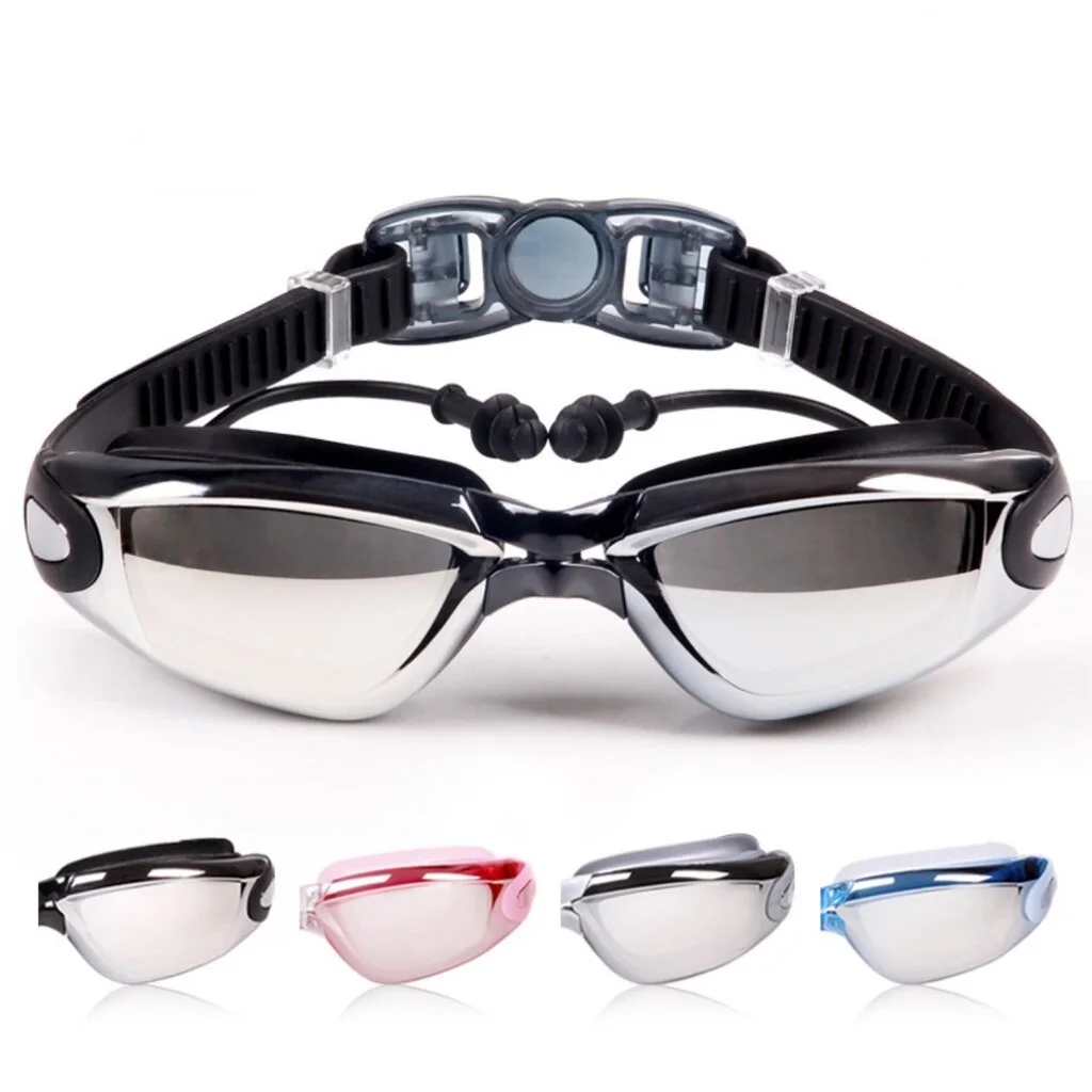 

Очки для плавания Hsyk ming gogal, маска для плавания и дайвинга, регулируемые водонепроницаемые противотуманные УФ-очки для плавания
