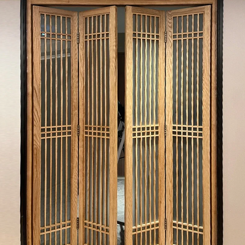 Настраиваемая главная входная домашняя раздвижная дверь интерьер деревянный