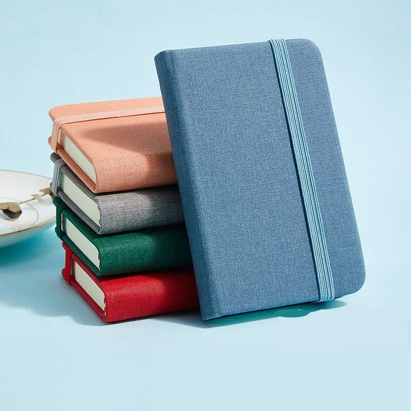 

A7 Notebook Business Notebook PU Simple Notebook Set Traveler's Account Book. Office Stationery