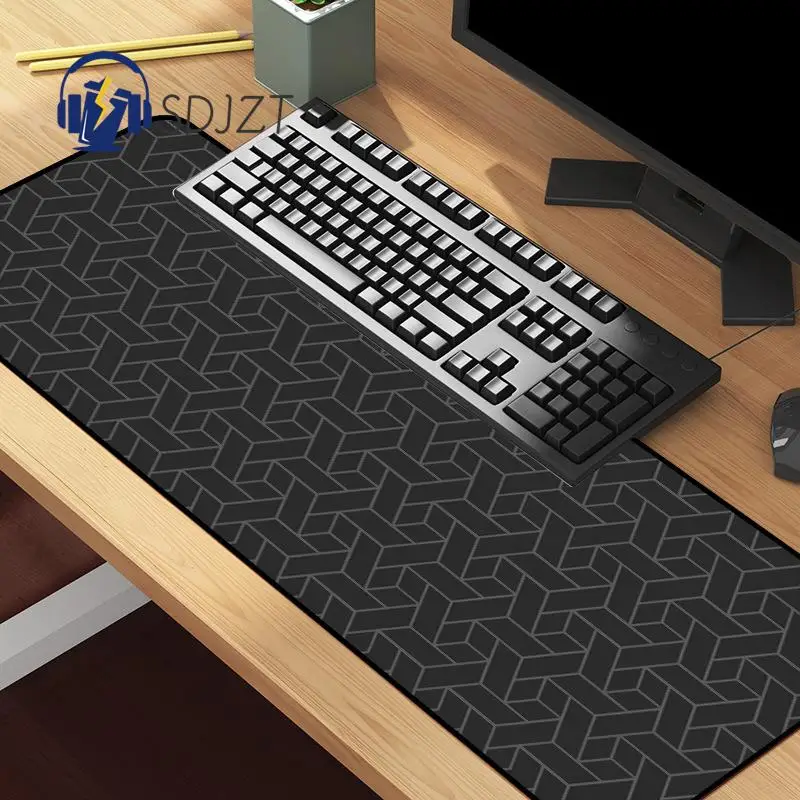 

Japanese Style Deskmats Collection Stitched Edges Smooth Cloth Top Simple Mouse Pad Gaming keyboard Pad